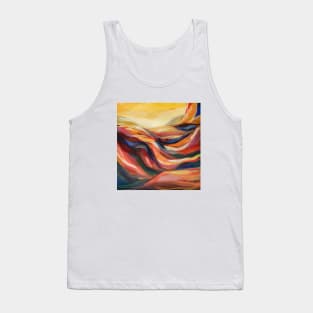 Abstract mountains Tank Top